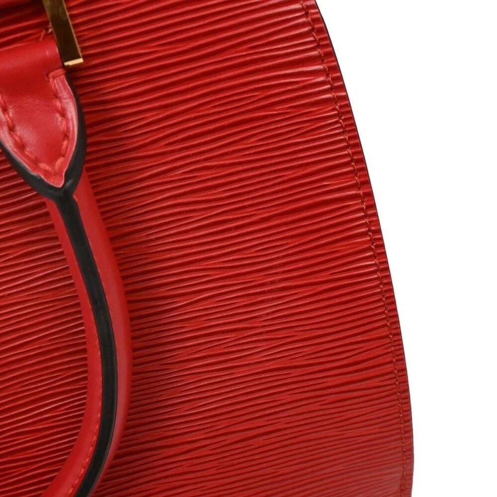 Louis Vuitton Red Epi Pont Neuf Handbag - Picture 7 of 10